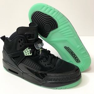 Nike Green Glow Jordan Spizike Shoes